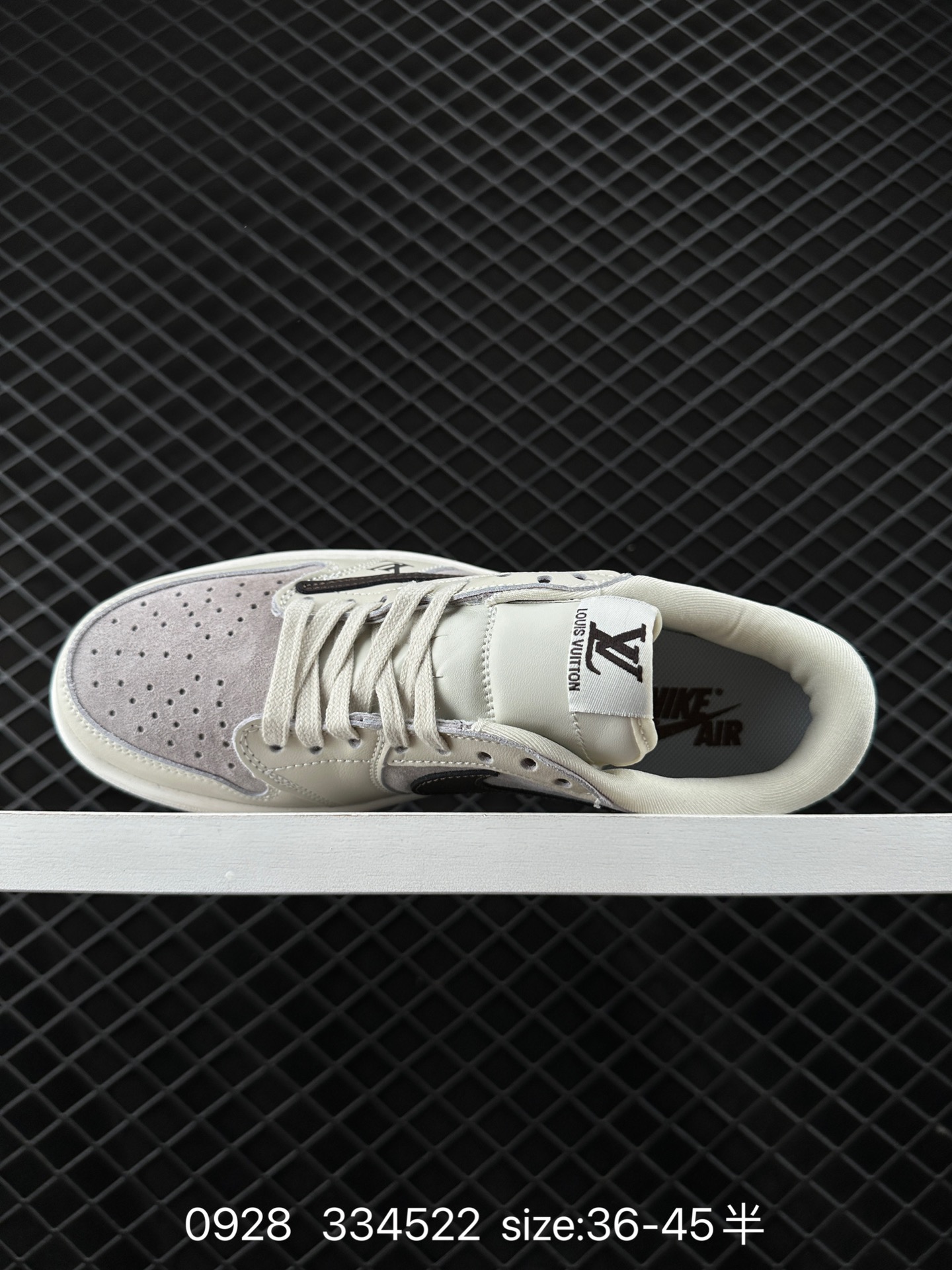 fragment design x Travis Scott x Nike Air Jordan 1 Low OG SP”Black/Green Toe“